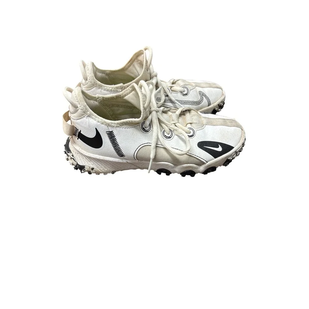 Nike Kids Air Nasu 2 GORE-TEX Summit White Black Trail Shoes DJ6949-103 Size 2Y